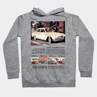 1959 SIMCA ELYSEE - advert Hoodie